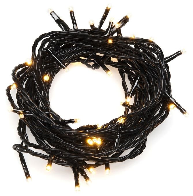 LED 2300 K Gelb Solar 3623-800SP Solar Lichterkette 