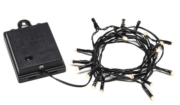 LED Ultra-Warmweiß(2500K) Warmweiß Batterie/Akku 3722-130 Lichterkette 20 