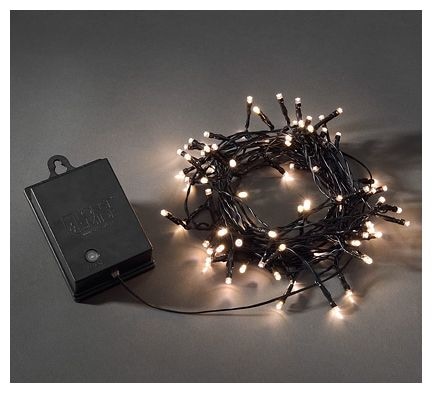 LED 8400 mm Weiß 3728-100 LED Kette mit Schalter 