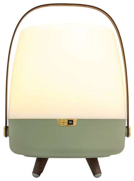 10 W Bluetooth Lautsprecher Laufzeit bis 11 h  Lite-up Play 2.0 (Grün, Weiß, Holz) 