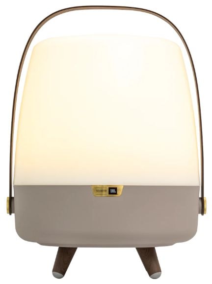10 W Bluetooth Lautsprecher Laufzeit bis 11 h  Lite-up Play 2.0 (Beige, Weiß, Holz) 