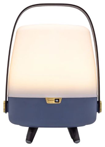 8 W Bluetooth Lautsprecher Laufzeit bis 11 h  Lite-up Play Mini (Blau, Weiß, Holz) 