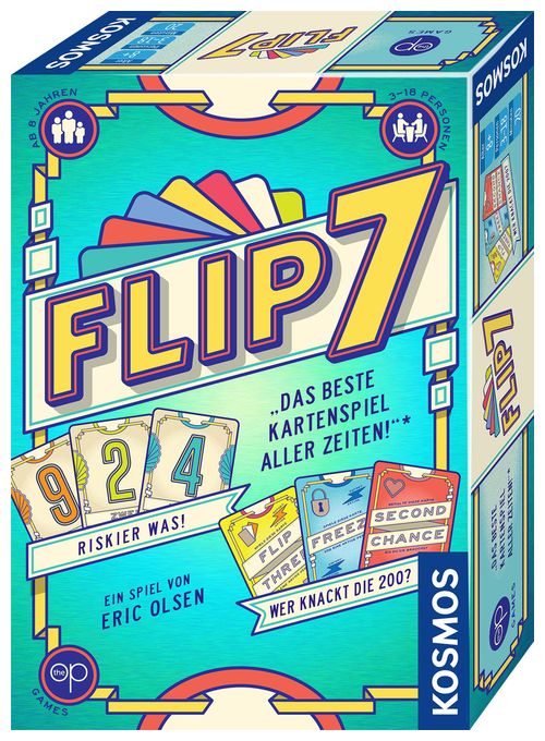 Kartenspiel bis zu 18 Spielern ab 8 Jahr(e) 47885947 Flip 7 