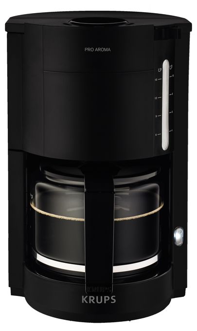 15 Tassen Filterkaffeemaschine 1,2 l  F30908 ProAroma (Schwarz) 