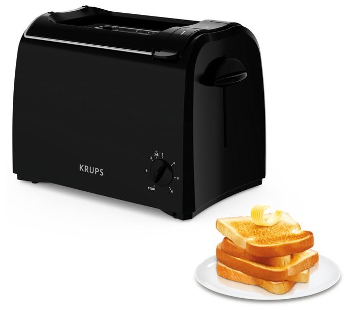 Toaster 850 W 2 Scheibe(n) 6 Stufen  KH1518 ProAroma (Schwarz) 