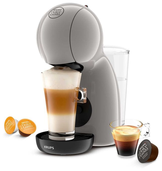 Kaffeekapsel Maschine  KP1A3AF0 Dolce Gusto Piccolo XS (Graubraun) 