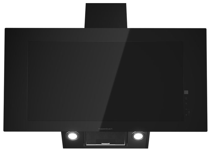 Abluft/Umluft Dunstabzugshaube/Esse Wand 90 cm (Schwarz) DW9250.0S 