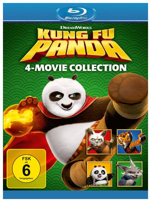 Kung Fu Panda - 1-4 Collection (Blu-Ray) 