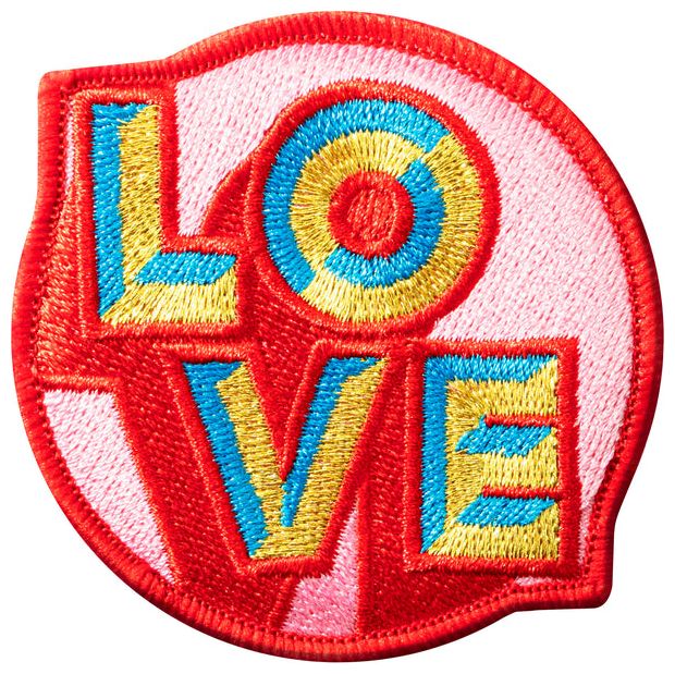 Abzeichen  MagMoji Love (Mehrfarbig) 