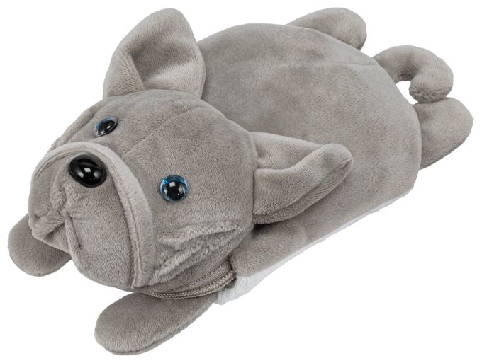 Briefttasche  MagMoji Wallet für MagSafe - Bulldog (Grau) 
