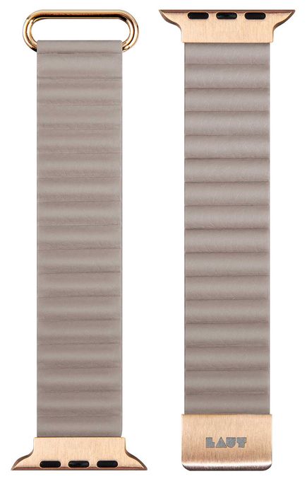 Armband Watch Series 4-10/Watch SE/Watch Ultra 40/41/42 mm  Novi Luxe (Beige) 