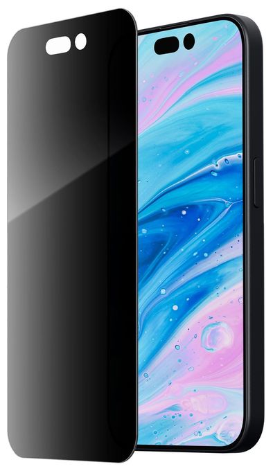 PRIME PRIVACY Screen Protector kompatibel mit iPhone 15 Serie 