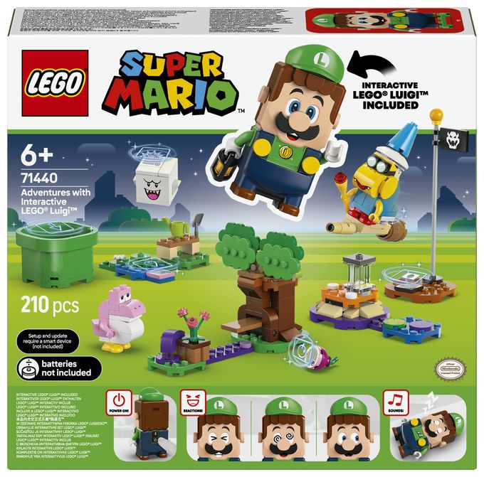 Abenteuer mit dem interaktiven LEGO® Luigi™ 