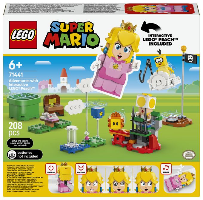 Abenteuer mit der interaktiven LEGO® Peach™ 
