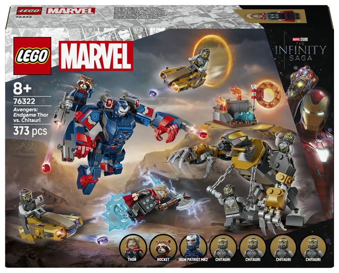 Avengers: Endgame Thor vs. Chitauri 