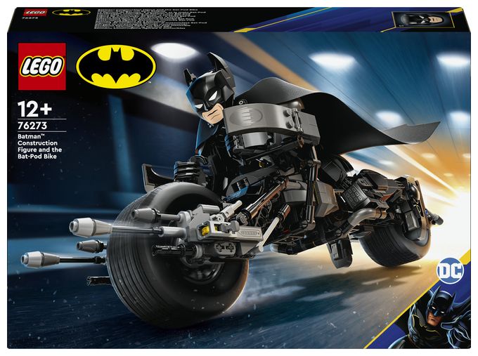 BatmanTM Baufigur mit dem Batpod 