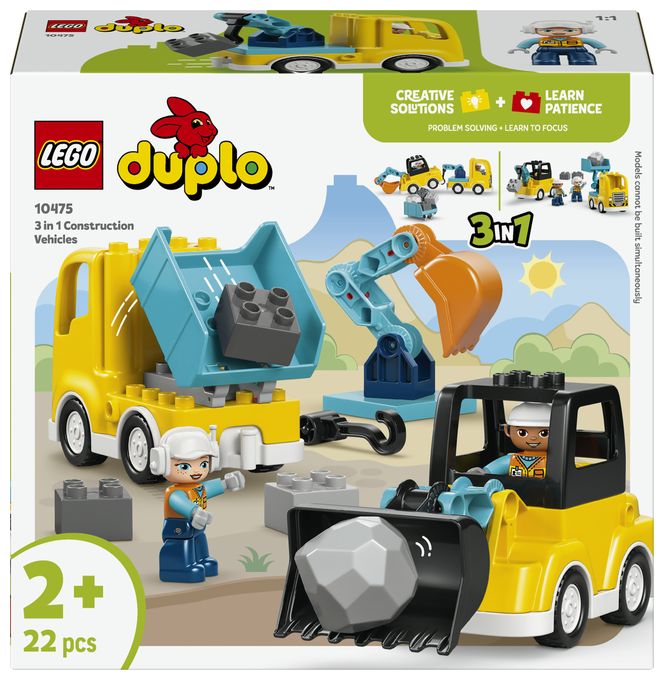 Baufahrzeuge – 3-in-1-Set 