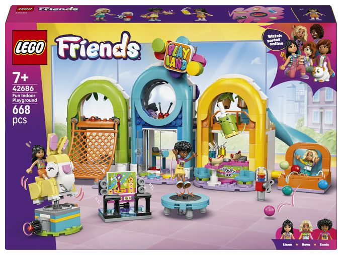 Cooler Indoor-Spielplatz 