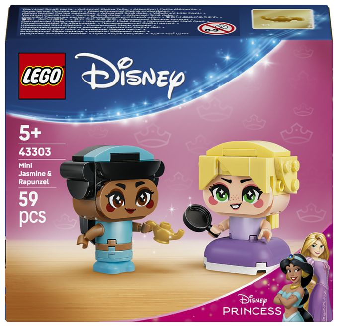 Die Mini-Prinzessinnen Jasmin und Rapunzel 