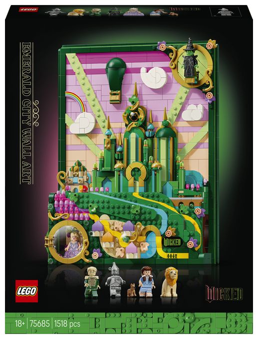 Emerald City Wandkunst 