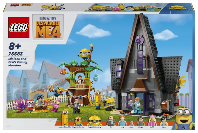Familienvilla von Gru und den Minions 