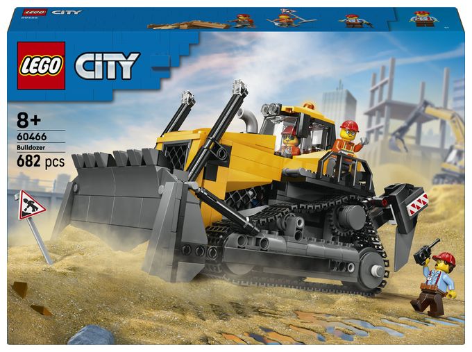 Gelber Bulldozer 