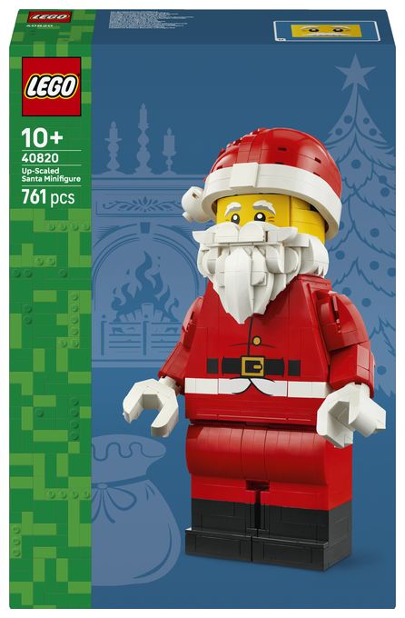 Große Weihnachtsmann-Minifigur 