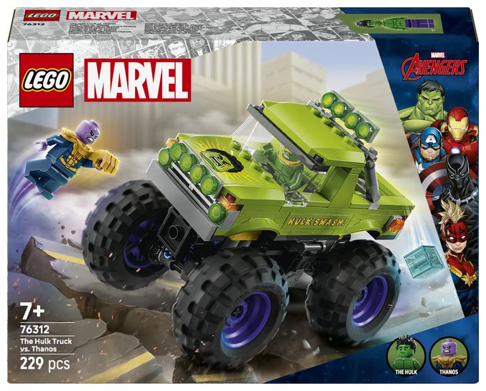Hulk-Truck vs. Thanos 