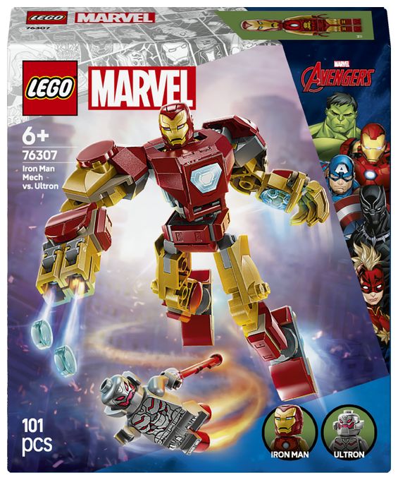 Iron Man Mech vs. Ultron 