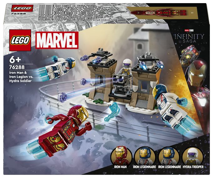 Iron Man & Iron Legion vs. HYDRA-Soldat 