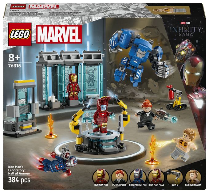 Iron Mans Labor: Halle der Rüstungen 