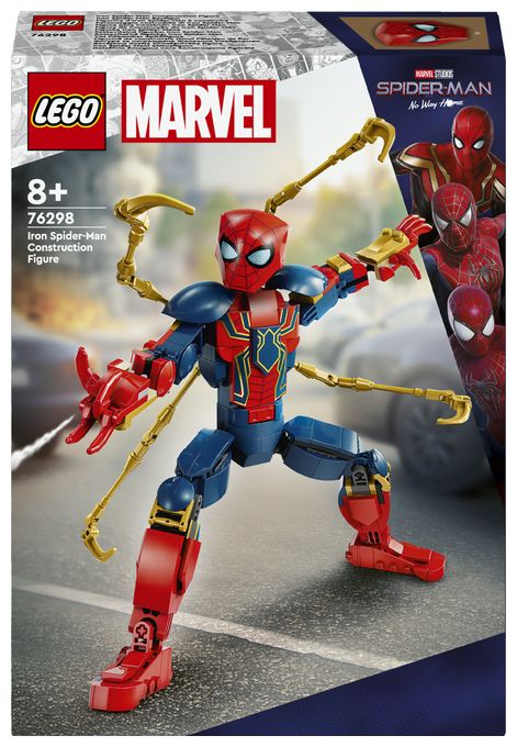 Iron Spider-Man Baufigur 