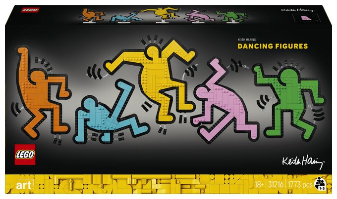 Keith Haring – Tanzende Figuren 