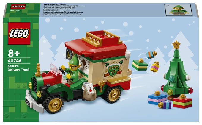Lieferwagen des Weihnachtsmanns 