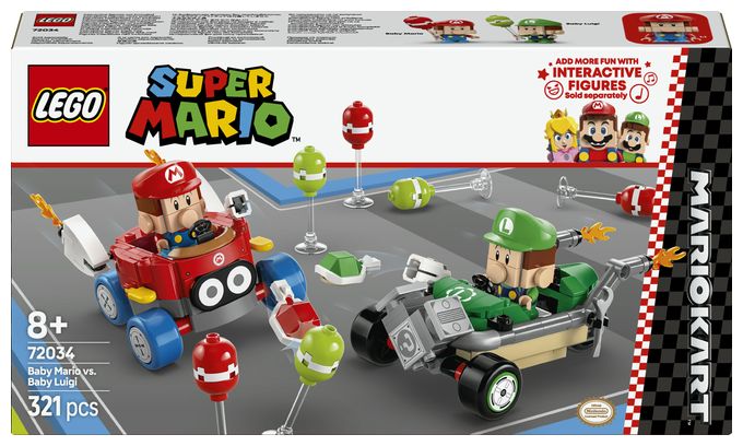 Mario KartTM – Baby Mario vs. Baby Luigi 