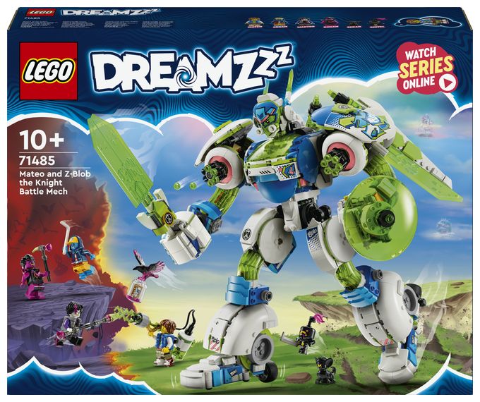 Mateo und Z-Blob der Ritter-Mech 
