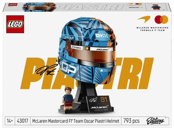 McLaren Mastercard F1® Team Oscar Piastri Helm 