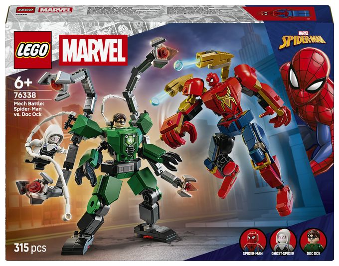 Mech-Duell: Spider-Man vs. Doc Ock 