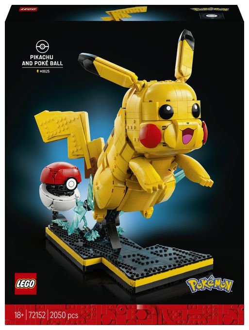 Pikachu und Pokéball 