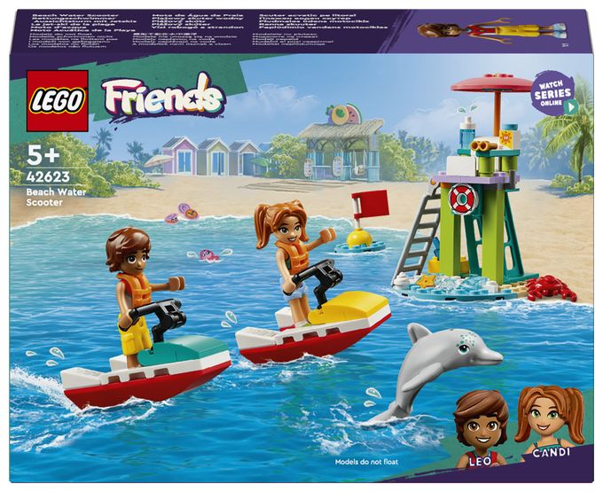 Rettungsschwimmer Aussichtsturm mit Jetskis 
