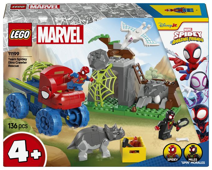 Spideys Team auf Rettungsmission im Dino-Truck 