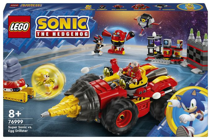 Super Sonic vs. Egg Drillster 