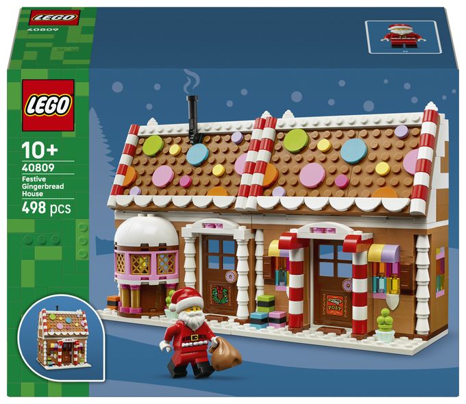 Weihnachtliches Lebkuchenhaus 