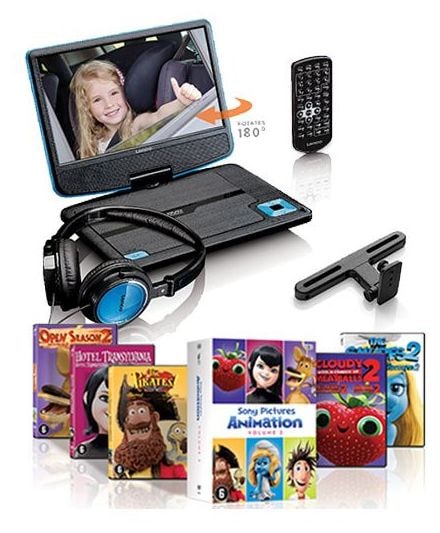 22,9 cm (9 Zoll) Tragbarer DVD-Player CD, DVD DVP-910 