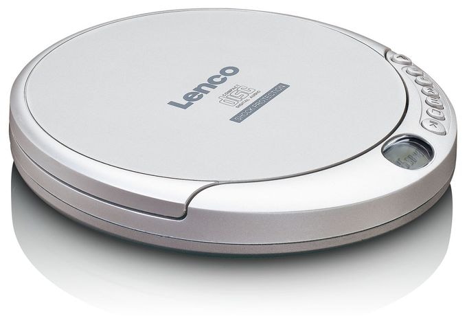 CD Payer  CD-201 portabler (Silber) 