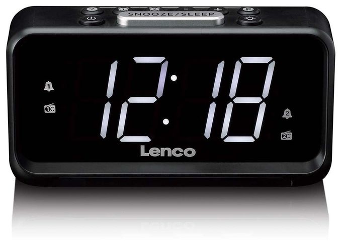 FM Radio Uhr  CR-28 (Schwarz) 