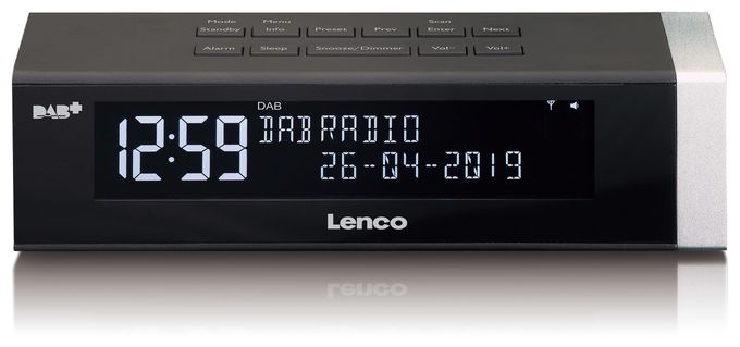 DAB+, FM Radio Uhr  CR-630 (Schwarz) 