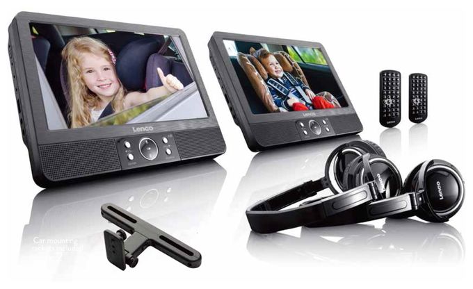22,9 cm (9 Zoll) Tragbarer DVD-Player CD, CD-R, CD-RW, DVD+R, DVD+RW, DVD-R, DVD-RW DVP-939 