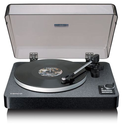 Audio-Plattenspieler mit Riemenantrieb  LBTA-165BK (Schwarz) 