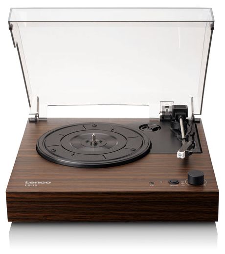 Audio-Plattenspieler mit Riemenantrieb  LS-15WD (Holz) 